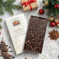 71% Dark Chocolate with Cacao Nibs & Alaska Sea Salt – 2 oz Bar