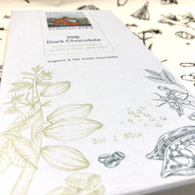 Load image into Gallery viewer, 70% w/ Cacao Nibs &amp; Alaskan Sea Salt (Organic, Fair Trade Chocolate Bar) - Farmhouse Chocolates