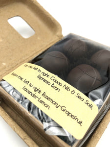 Dark Chocolate Truffles: 4 Piece Boxes