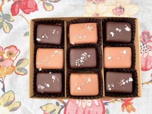 Caramel Box (9 pieces) - Farmhouse Chocolates