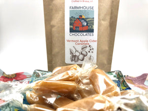 Vermont Apple Cider Caramels (4 oz) - Farmhouse Chocolates