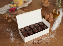 Load image into Gallery viewer, Olive Oil &amp; Sea Salt Dark Chocolate Truffles