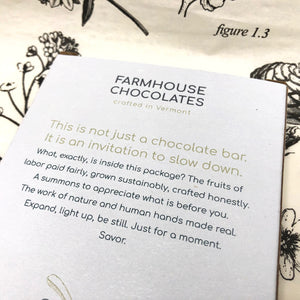 70% w/ Cacao Nibs & Alaskan Sea Salt (Organic, Fair Trade Chocolate Bar) - Farmhouse Chocolates