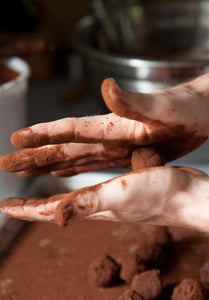 Dark Chocolate Truffles (12 pieces) - Farmhouse Chocolates